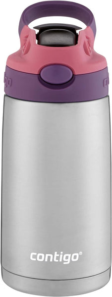 Contigo AUTOSPOUT Camping Hydration Thermal Bottle, 1 Count (Pack of 1), Eggplant & Punch