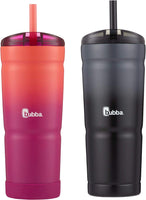 Bubba Brands 2149490 Tumbler, 24 Ounce (Pack of 2), Pink Sorbet & Licorice